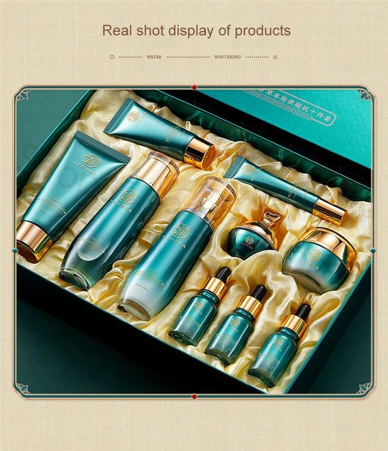 10-Piece Ganoderma Lucidum Anti-Aging Skin Care Set