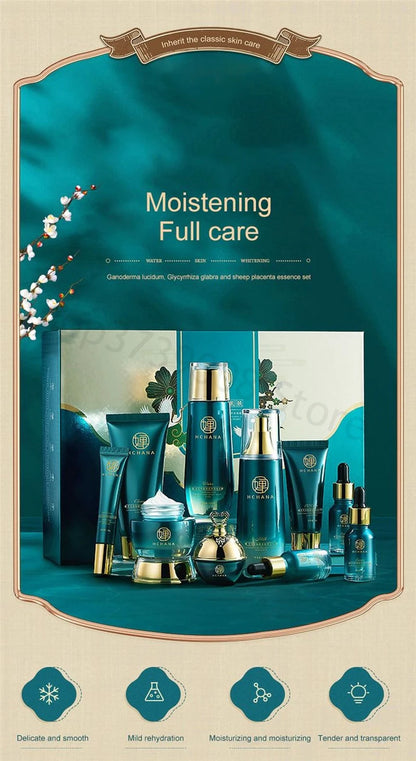 10-Piece Ganoderma Lucidum Anti-Aging Skin Care Set