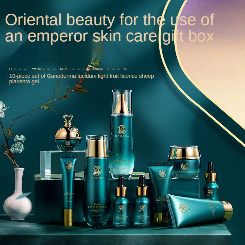 10-Piece Ganoderma Lucidum Anti-Aging Skin Care Set