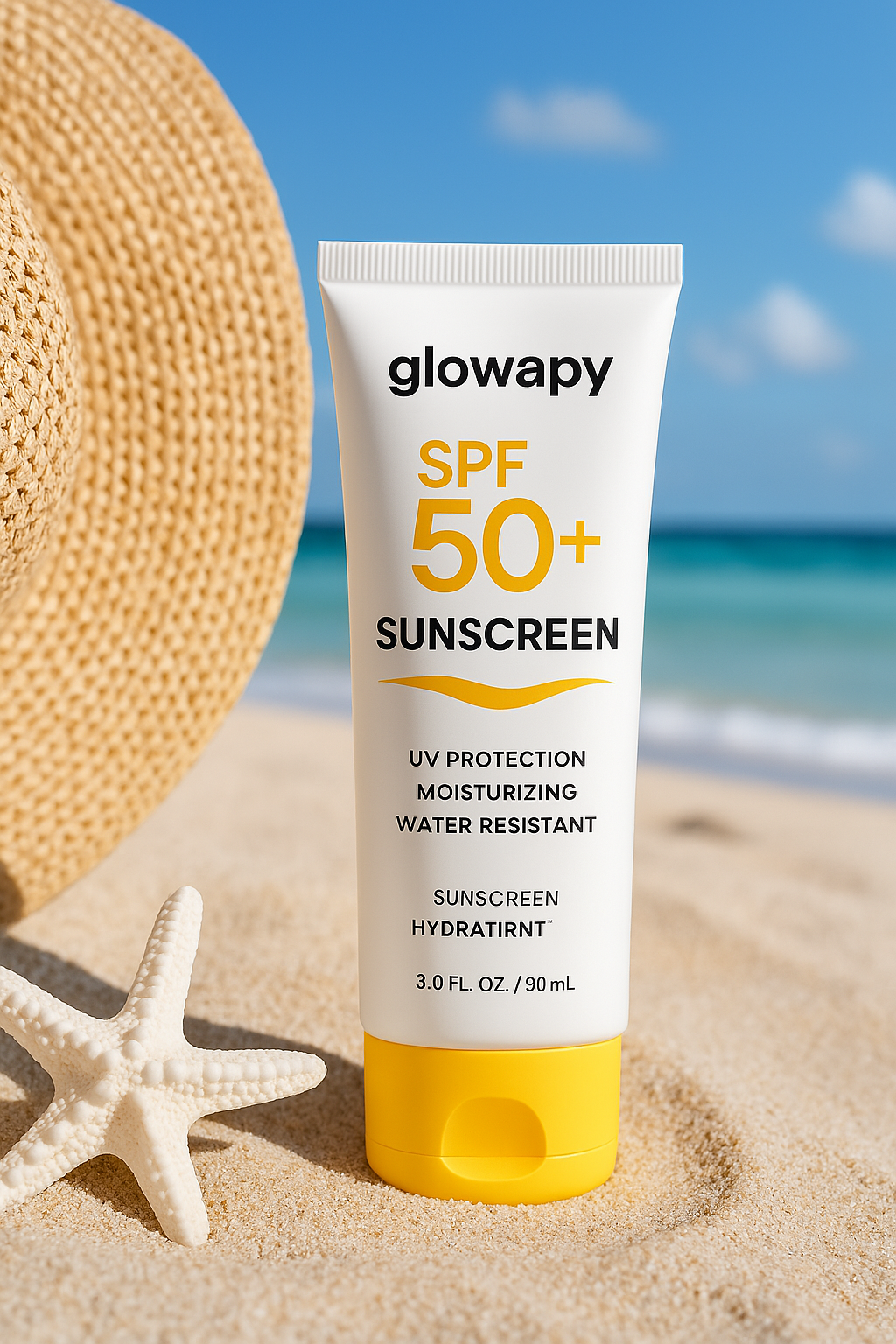 Glowapy SPF50+ Waterproof Sunscreen Cream